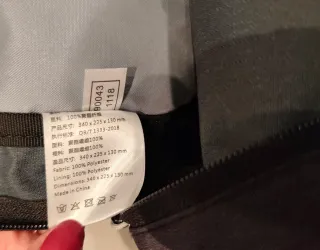 Mochila Xiaomi Gris Pequeña