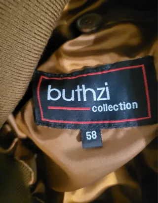 Cazadora Piel Ante Buthzi Marrón