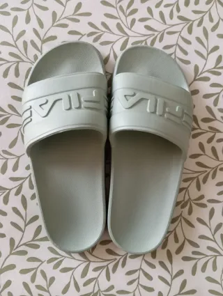 Chanclas Fila JetSpeed Talla 37 Verde clarito.