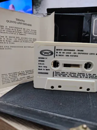 Estuche 2 Cassettes Triana 5º Aniversario