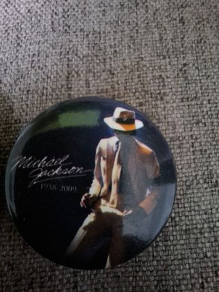 2 spille Pin commemorative Michael Jackson In otti