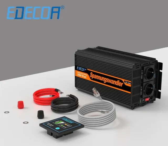 Inversor Corriente 24V 2000W