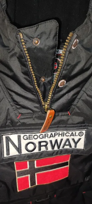 Chaqueta Geographical Norway Negra