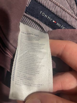 Pantaloni Tommy Hilfiger Uomo Viola