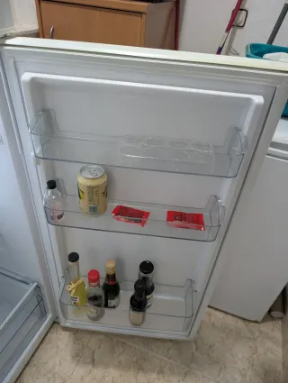 Nevera 2 puertas blanca