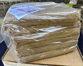 6 Cuscini Sedia Morbidone 40x40 Con Lacci Tortora