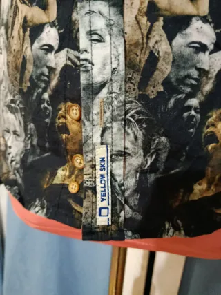 Camisa Estampada Caras Famosas