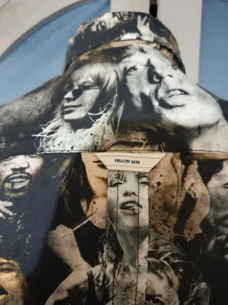 Camisa Estampada Caras Famosas