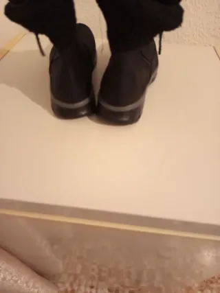 Botas negras de invierno con forro