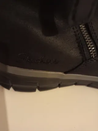 Botas negras de invierno con forro