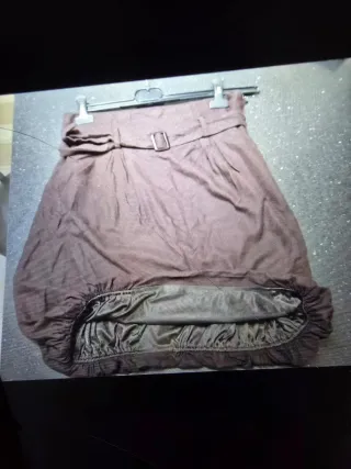 Gonna a palloncino con cintura