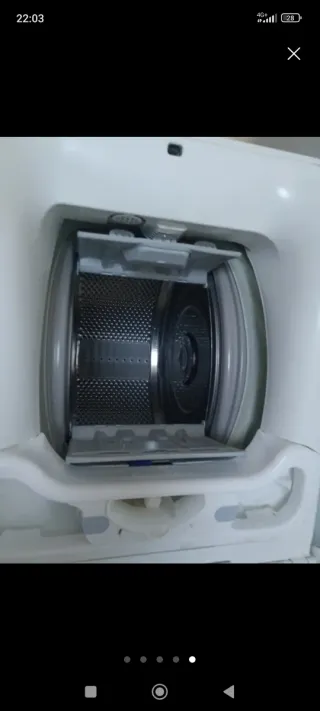 Lavadora Electrolux Carga Frontal Blanca