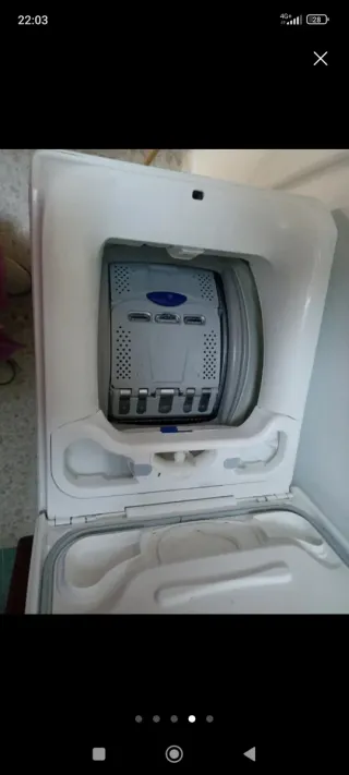 Lavadora Electrolux Carga Frontal Blanca