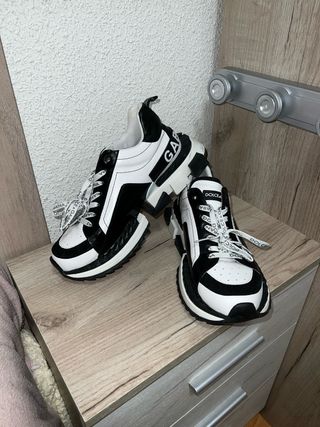 Zapatillas Dolce & Gabbana Negras y Blancas