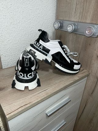 Zapatillas Dolce & Gabbana Negras y Blancas