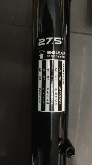 Horquilla MTB 27.5 TANKE