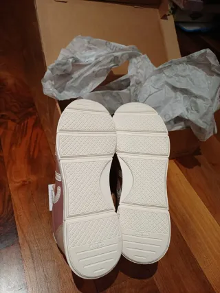 Zapatillas Duuo Mujer Veganas Rosa y Blanco