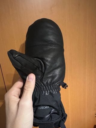 Guantes de nieve negros