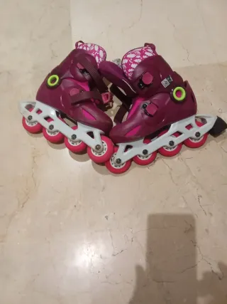 Pattini da ragazza viola