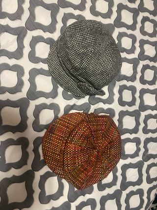 Boina Mujer Gris y Multicolor