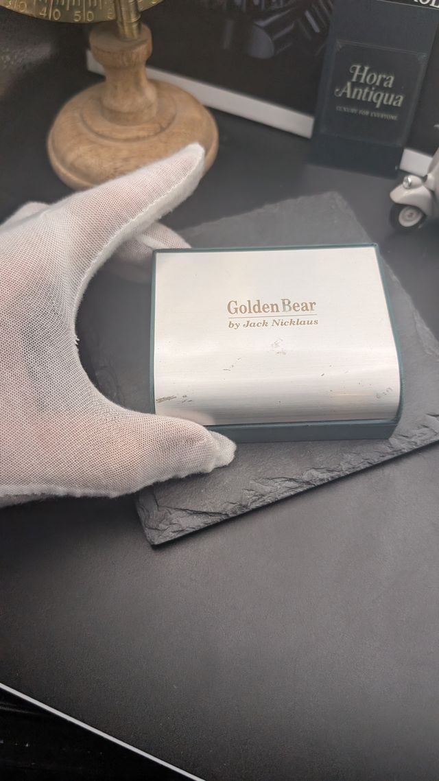 Set Gemelli e Fermacravatta Golden Bear