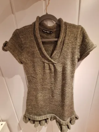 Suéter Na ga def Lana Verde Oliva Talla L