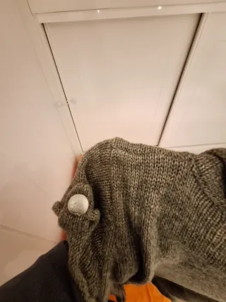 Suéter Na ga def Lana Verde Oliva Talla L