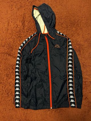 Chaqueta Kappa Azul Naranja