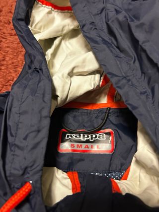 Chaqueta Kappa Azul Naranja