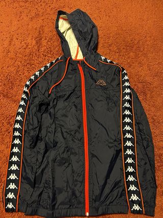 Chaqueta Kappa Azul Naranja