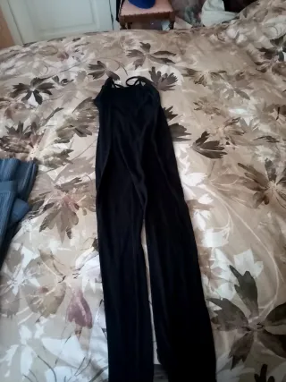 Zara salopette nera tg 42