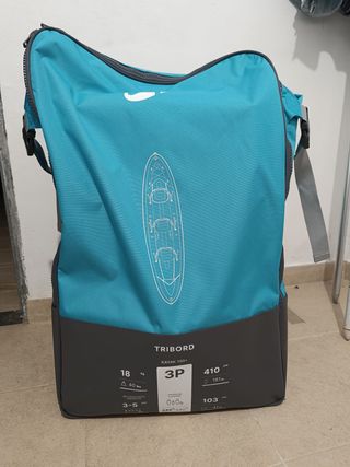 Kayak Hinchable TRIBORD 100+ Azul 2/3 Plazas
