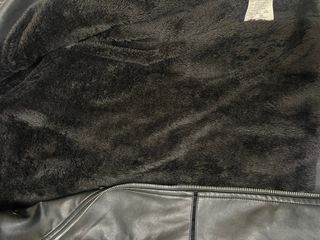 Cazadora Piel Negra S/M