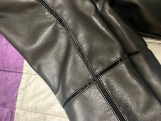 Cazadora Piel Negra S/M