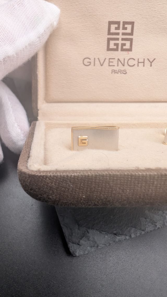 Gemelli Givenchy Paris Vintage con Scatola