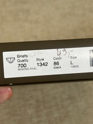 Zimmerli 700 Pureness Slip Color Negro