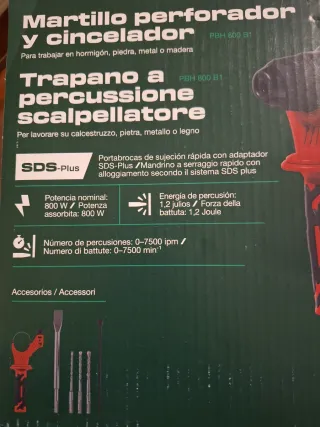 Martillo Perforador Parkside 800W