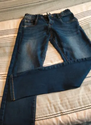 Tejanos vaqueros azules