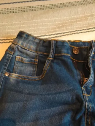 Tejanos vaqueros azules