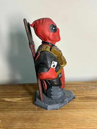 Figura Deadpool Impresa 3D Pintada 14cm
