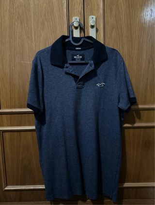 Polo Hollister Negro Talla M
