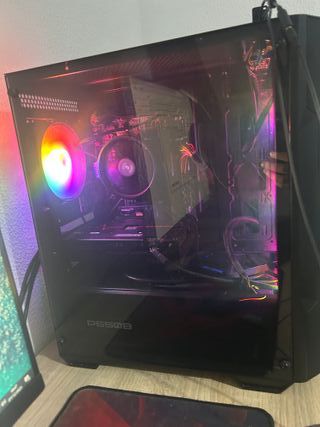 PC Gaming (Ryzen 5500 Rx 6600), Pantalla AOC 165hz