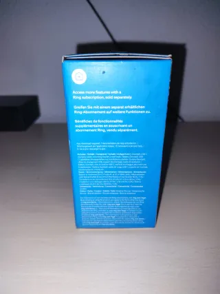 Timbre de video recargable Ring