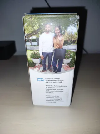 Timbre de video recargable Ring