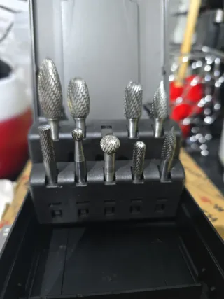 Juego Fresas Carburo Würth 10pzs FALTA UNA