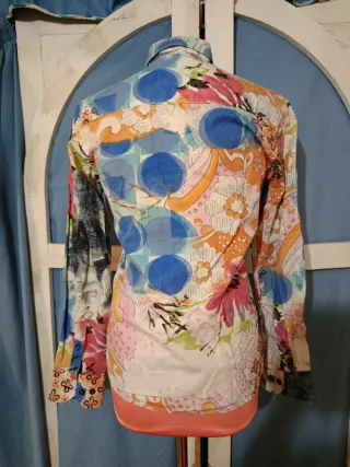 Camisa Estampado Floral Multicolor