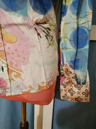 Camisa Estampado Floral Multicolor