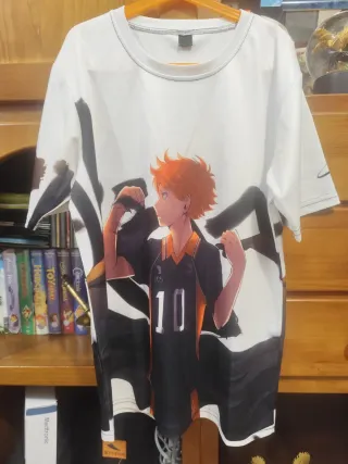 Camisetas Serie Anime Haikyū Talla S. Unisex.