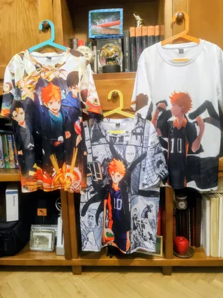 Camisetas Serie Anime Haikyū Talla S. Unisex.