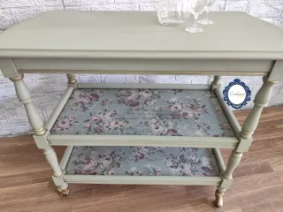 Mesa Auxiliar Renovada Estilo Vintage